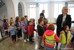 Župana so obiskali otroci enote Rožle Vrtca Antona Medveda Kamnik 1
